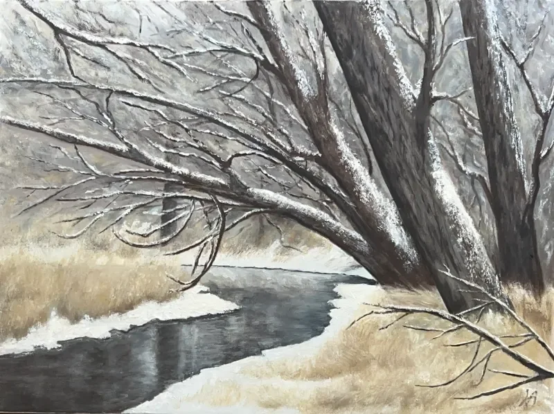 Stewards of the Stream; Oil on Canvas